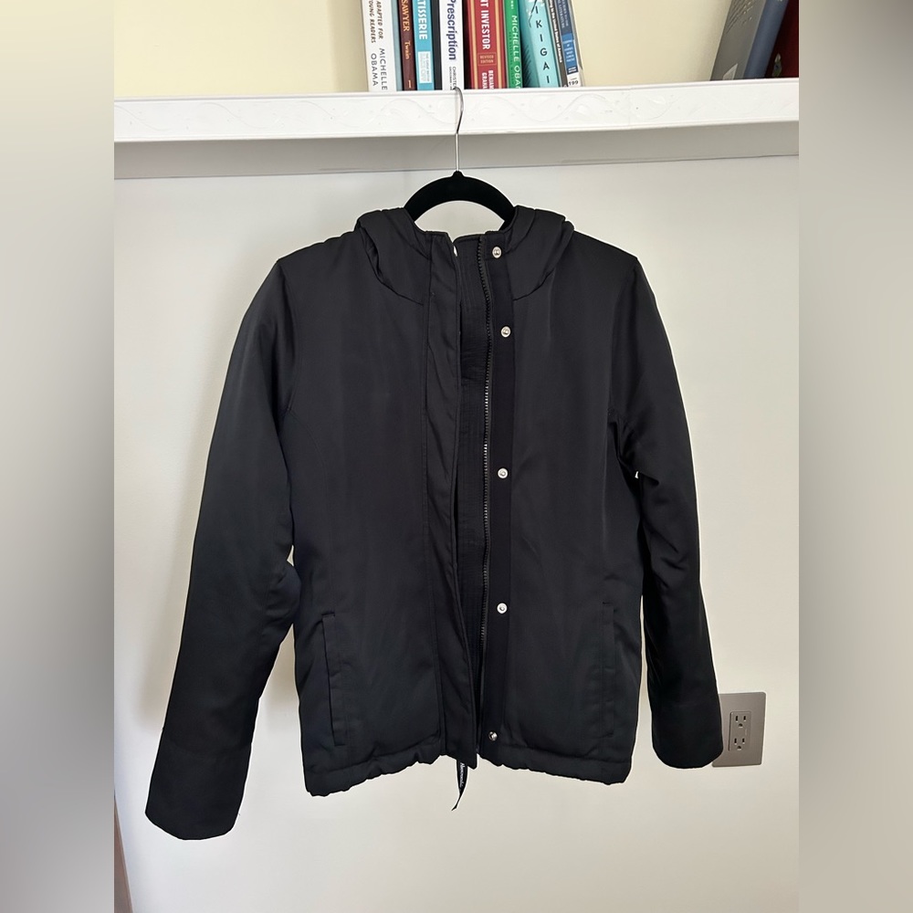 Abercrombie & Fitch Black Winter Jacket
